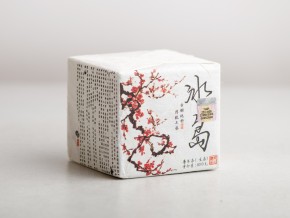 Sheng pu-erh „Sheng Shan” w formie kostki, 2019 r., 400 g (od pana Fenga)