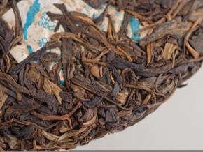 Sheng Puer „Niebieski czajniczek”, fabryka Changtai, 2006, 400g