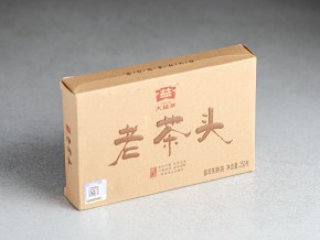 Shu puer „Da Yi Lao Cha Tou”, 2021, 250g