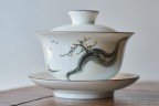 Gaiwan #776 „Gałąź meihua”, 130 ml, porcelana.