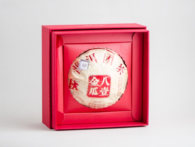 Shu Puer „Złota Dynia” Lan Cang Gu Cha Jin Gua, 2020, 500g.