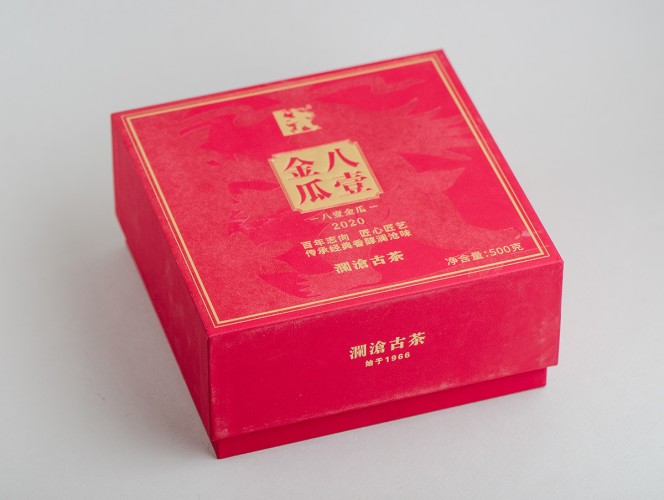 Shu Puer „Złota Dynia” Lan Cang Gu Cha Jin Gua, 2020, 500g.