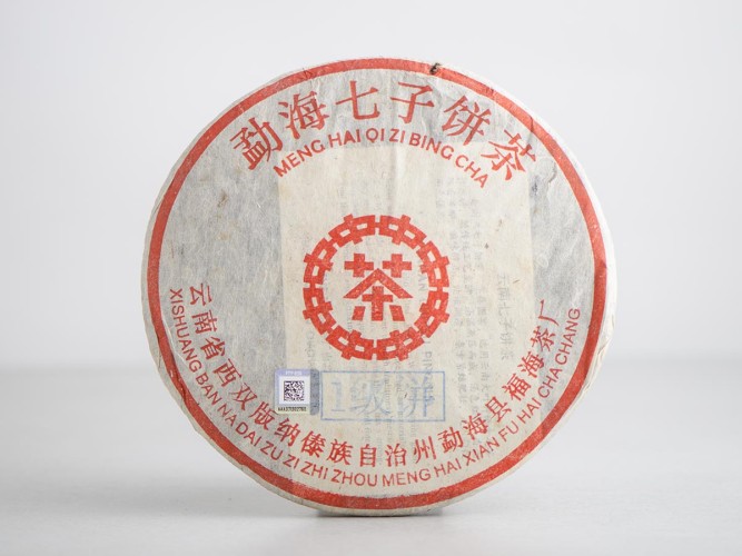 Shu pu-erh „Zhong Cha” (Czerwona Pieczęć), Menghai, 2003 r.