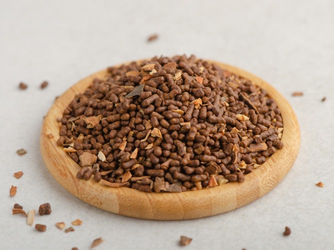 Herbata gryczana z jabłkiem i cynamonem, Ku Qiao Mai (fitokruszka, gryka)